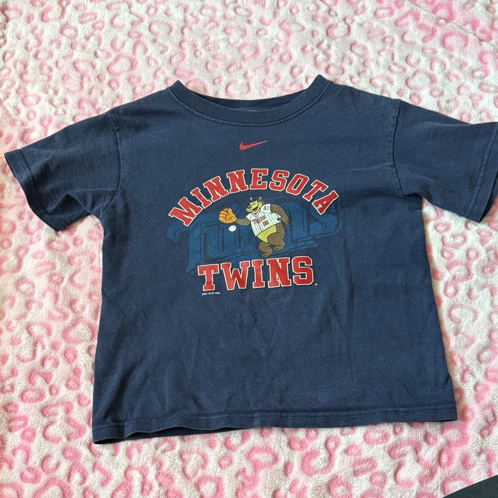 Nike Kids Minnesota Twins Navy Graphic Tee or Baby Tee
